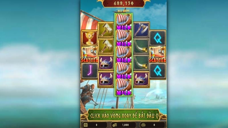 Điểm đặc sắc của slot game kho báu Viking