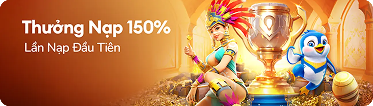 Khuyến mãi nạp đầu lên đến 150% tại hdbet